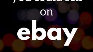 You can sell anything on ebay! Read about selling weird junk you have in your house like toilet paper, empty makeup bottles, and more!