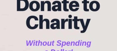 Feeling charitable but your finances don't support a cash contribution? There are a lot of different ways you can give back that don't involve giving money - see these six great ways to give back!